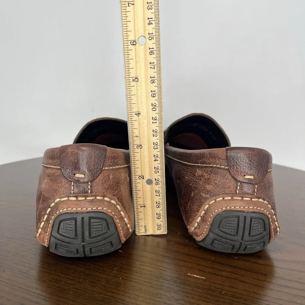Cole Haan Somerset Shoes Men's 10M Brown Leather Horsebit Driving Loafers C11832